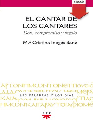 cover image of El cantar de los cantares